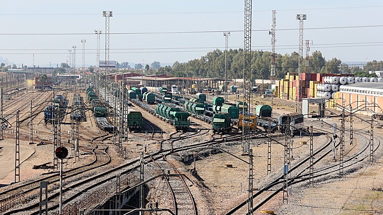Terminal de Mercancías de Córdoba, en El Higuerón