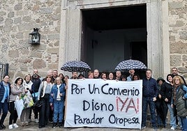 Movilización de las plantillas de los 9 Paradores de Castilla-La Mancha ante sus condiciones laborales «precarias»