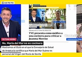TVE presenta ahora como «personal hospitalario» a la sindicalista que simuló ser médica en una entrevista sobre el cribado de cáncer de mama