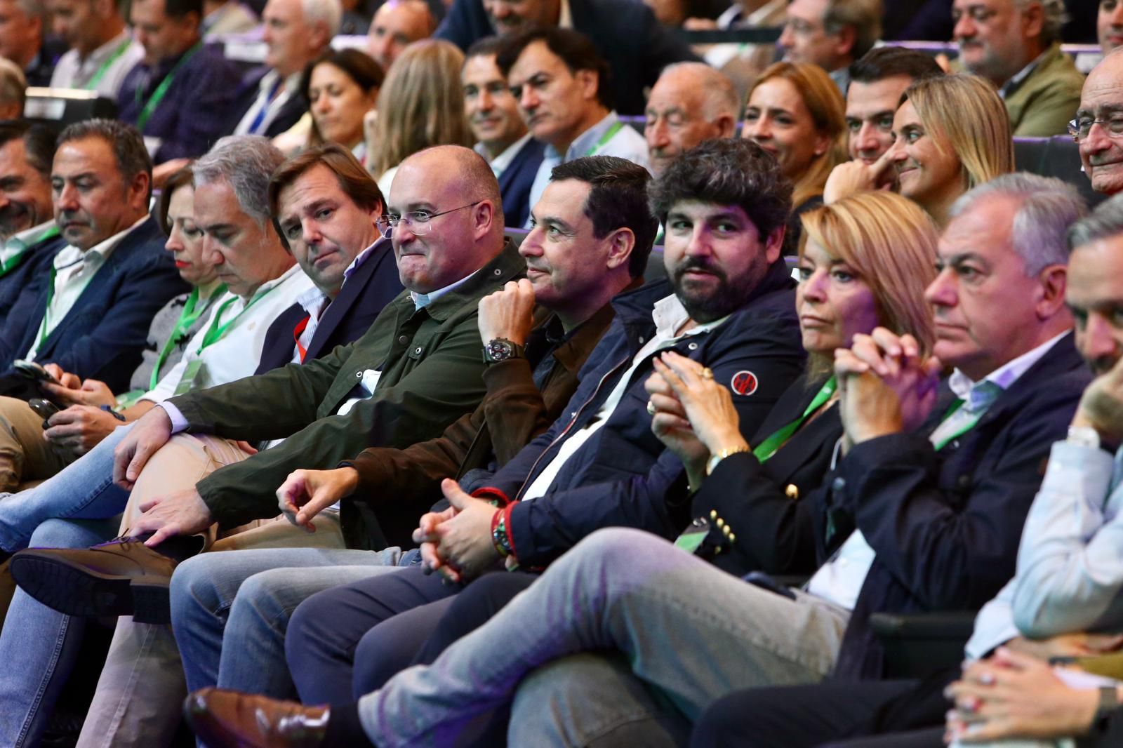 Congreso autonómico del PP de Andalucía: Juanma Moreno, reelegido presidente del PP-A con el 99,95% de los votos