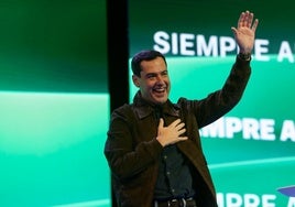 Congreso autonómico del PP de Andalucía: Juanma Moreno, reelegido presidente del PP-A con el 99,95% de los votos