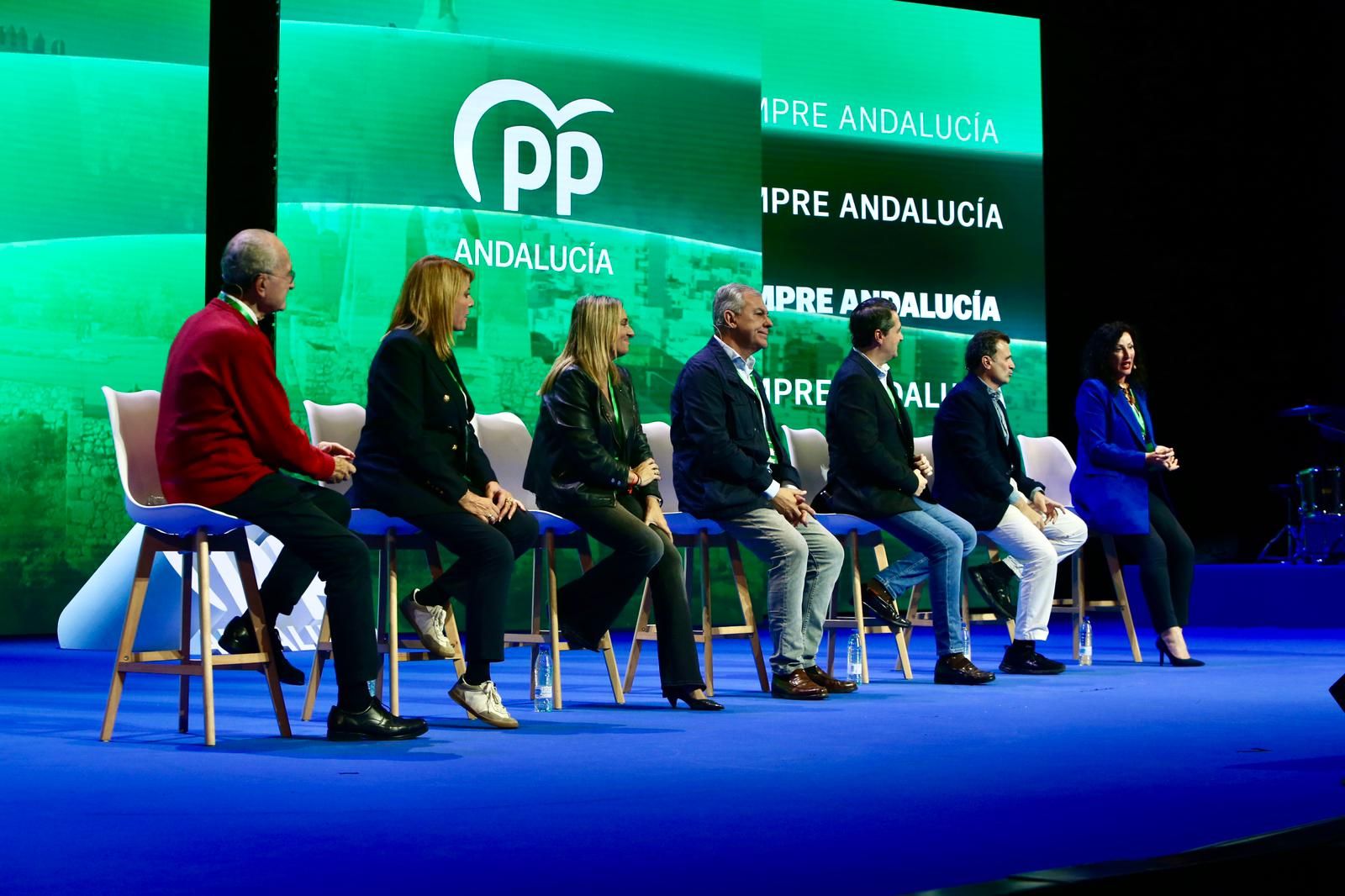 Congreso autonómico del PP de Andalucía: Juanma Moreno, reelegido presidente del PP-A con el 99,95% de los votos