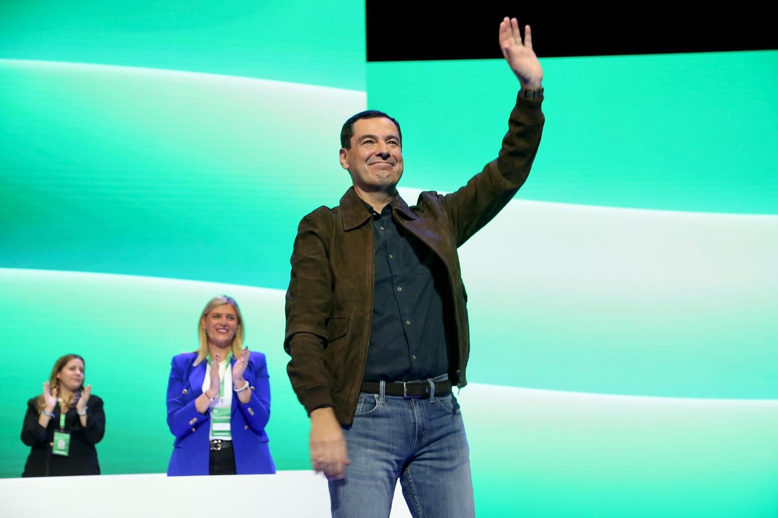 Congreso autonómico del PP de Andalucía: Juanma Moreno, reelegido presidente del PP-A con el 99,95% de los votos