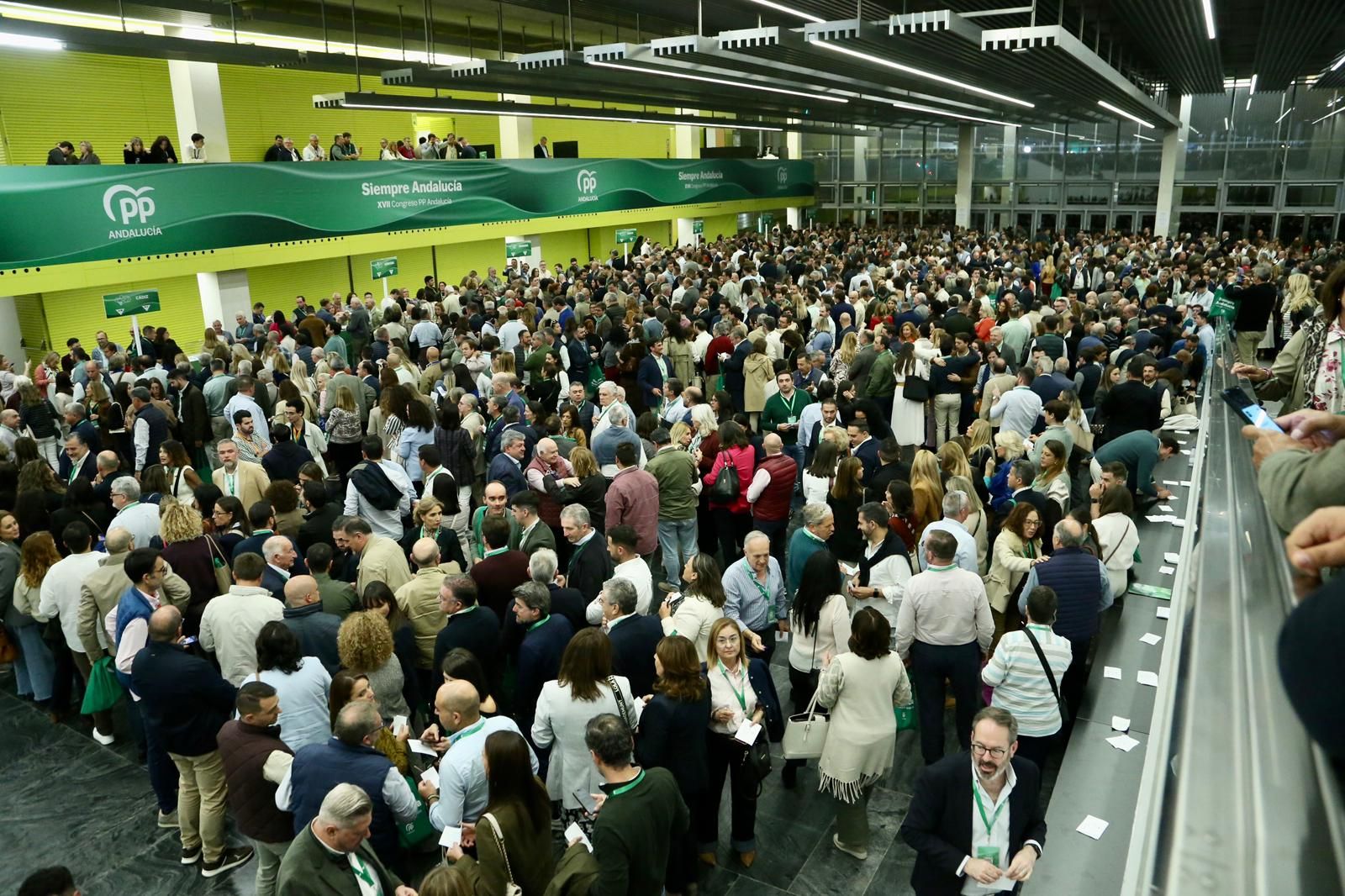 Congreso autonómico del PP de Andalucía: Juanma Moreno, reelegido presidente del PP-A con el 99,95% de los votos