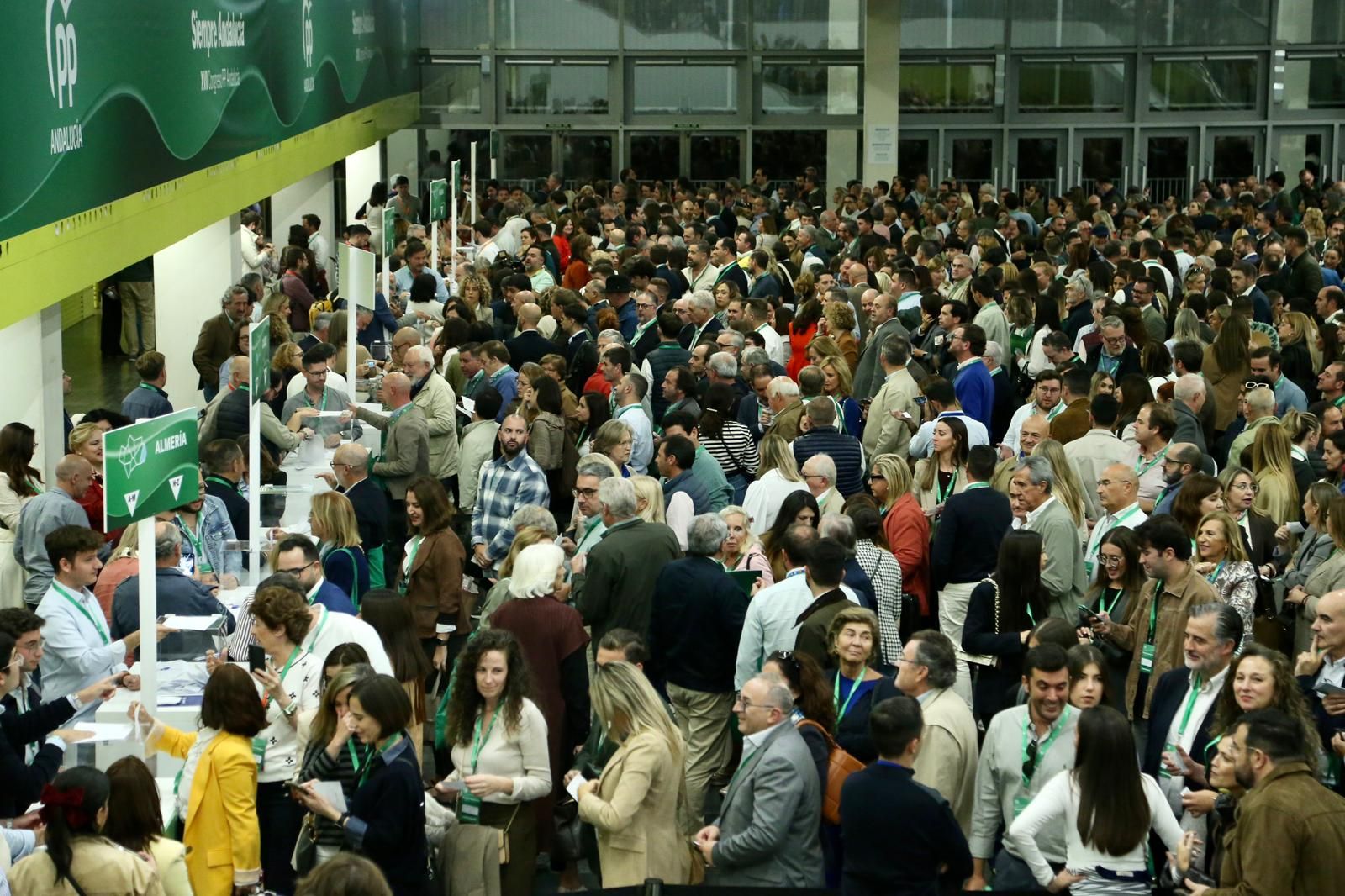 Congreso autonómico del PP de Andalucía: Juanma Moreno, reelegido presidente del PP-A con el 99,95% de los votos