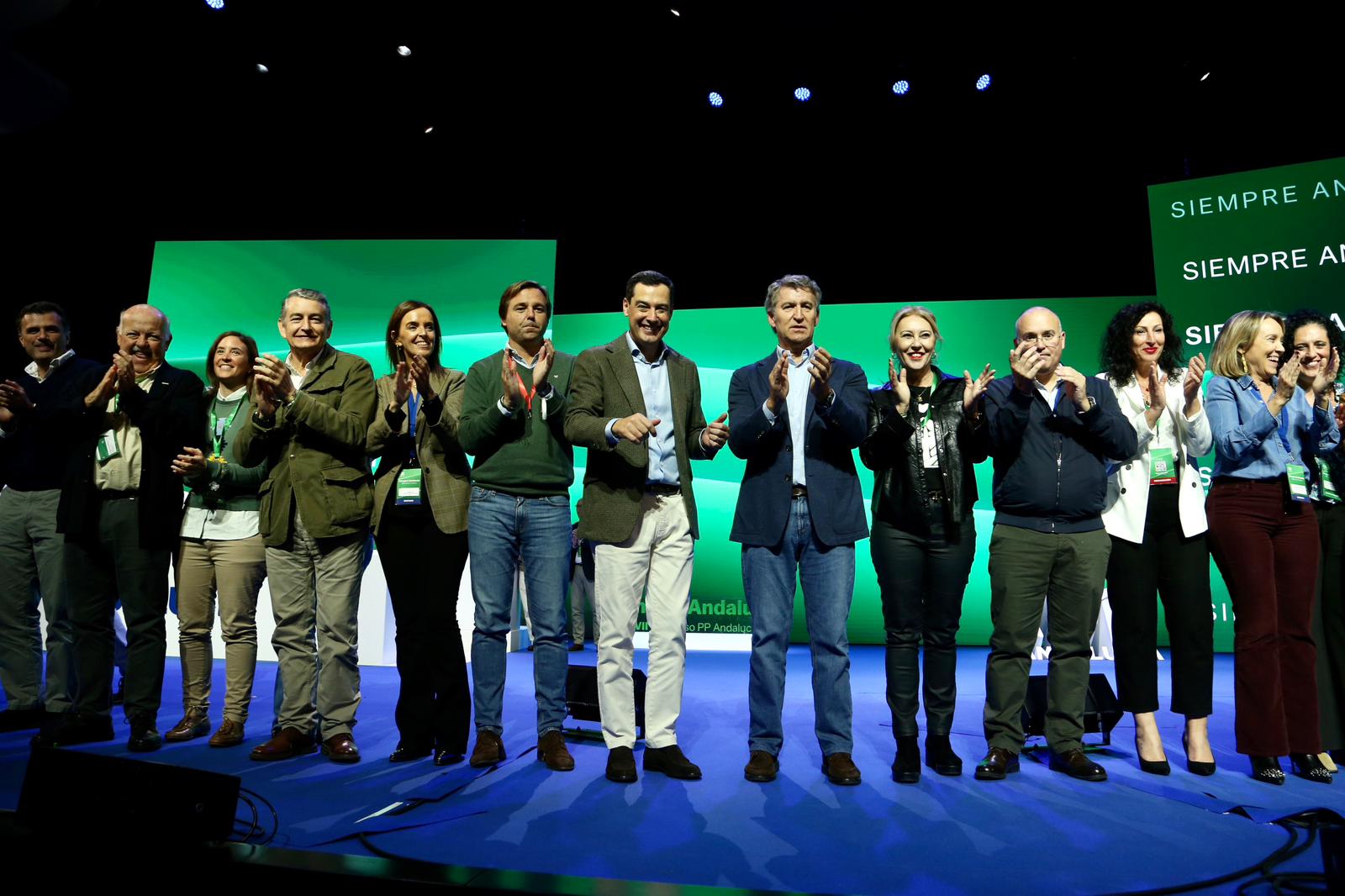 Clausura del XVII congreso del PP andaluz este domingo en Fibes