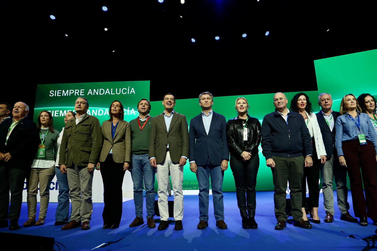 Clausura del XVII congreso del PP andaluz este domingo en Fibes