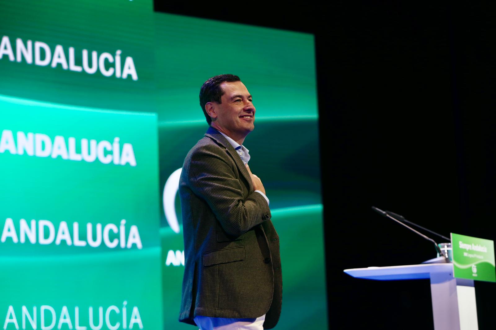 Clausura del XVII congreso del PP andaluz este domingo en Fibes