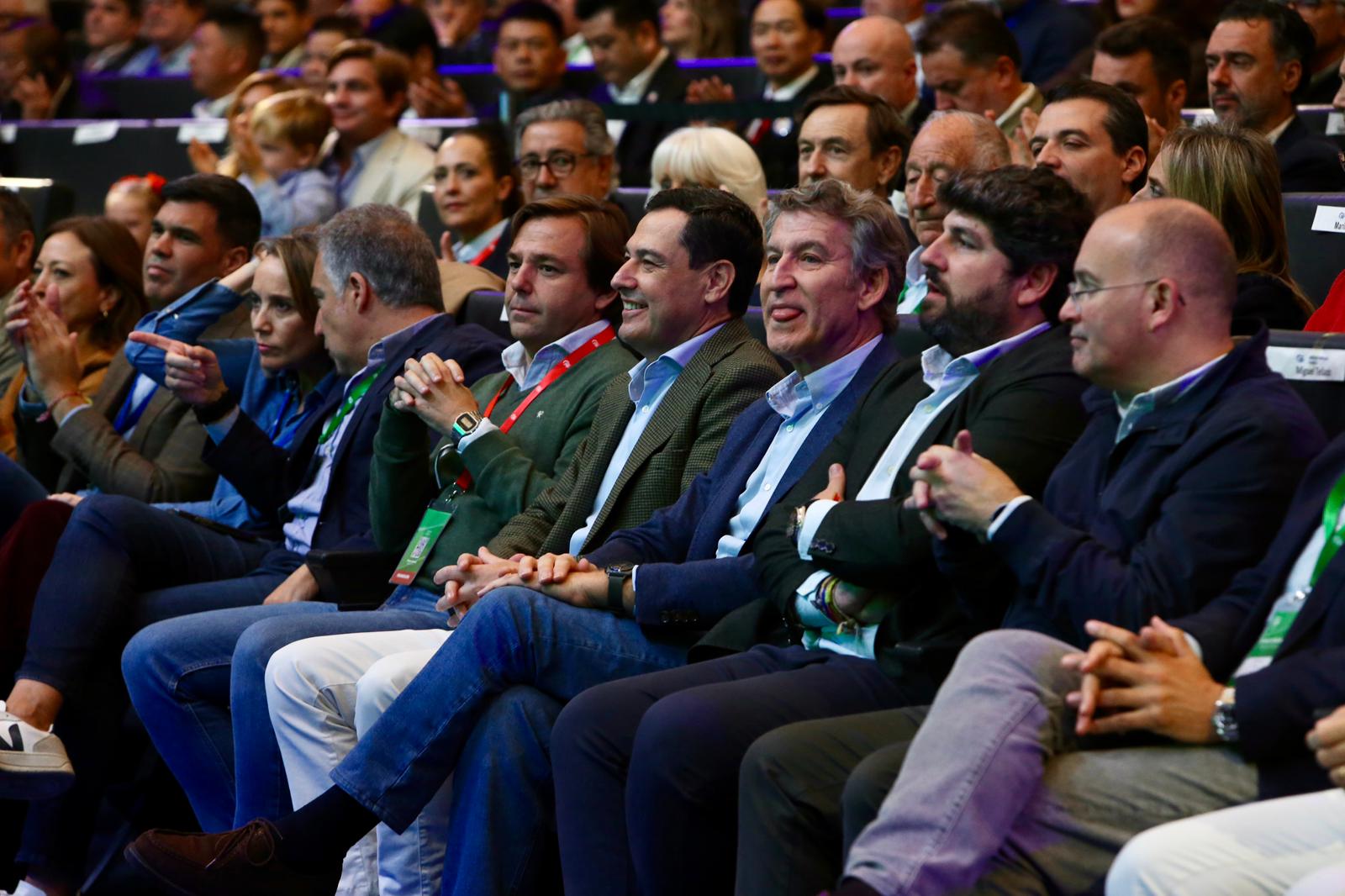 Clausura del XVII congreso del PP andaluz este domingo en Fibes