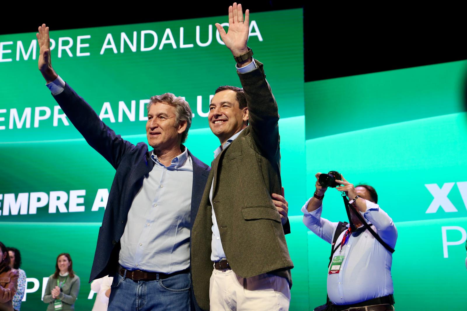 Clausura del XVII congreso del PP andaluz este domingo en Fibes