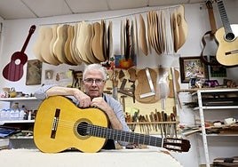 José Rodríguez , constructor de guitarras: «Ésta es mi pasión, no ha sido nunca un trabajo»