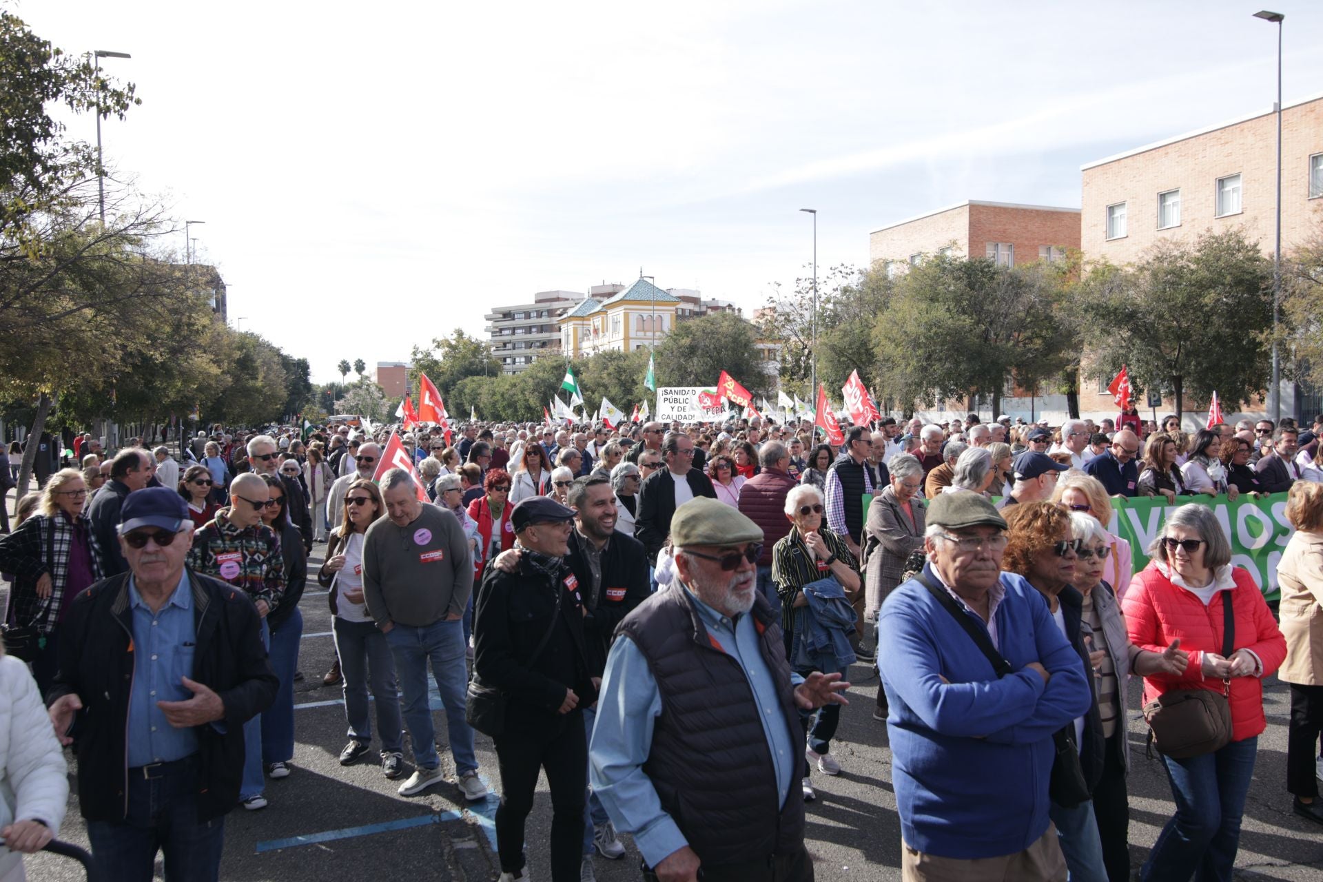 La manifestación por la sanidad pública en Córdoba, en imágenes