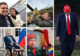 La motosierra de Milei, el chándal de Maduro o el Peugeot de Sánchez: mitos y narcisos invaden la política que retrata a los ciudadanos