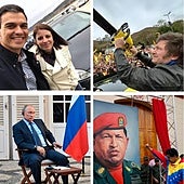 La motosierra de Milei, el chándal de Maduro o el Peugeot de Sánchez: mitos y narcisos invaden la política que retrata a los ciudadanos