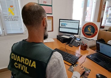 La Guardia Civil investiga a cuatro personas por una estafa de 6.000 euros en la compraventa de un camión en Internet