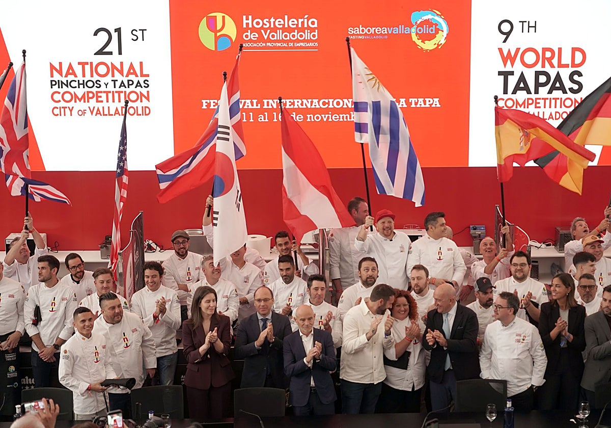 Inauguración del XXI Concurso Nacional de Pinchos y Tapas 'Ciudad de Valladolid' y del IX Campeonato Mundial de Tapas 'Ciudad de Valladolid' 2025