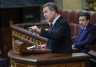 «Este no es un Estatuto contra nadie, ni complica la vida a ningún territorio», reivindica García-Page en el Congreso