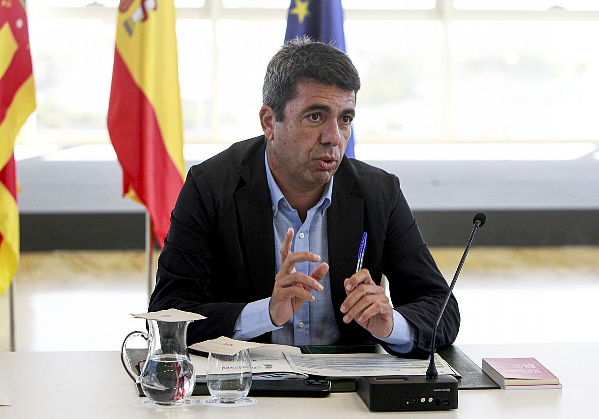 Carlos Mazón, en directo: comparecencia del presidente en funciones de la Comunidad Valenciana y última hora desde Valencia hoy