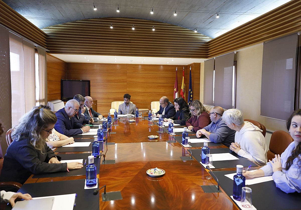 Plena Inclusión se reúne con el presidente de las Cortes de Castilla-La Mancha