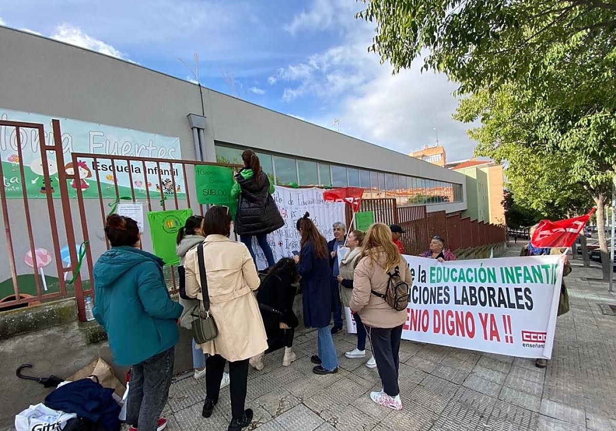 Las trabajadoras de las escuelas infantiles municipales de Toledo podrían ir a la huelga por el impago de sus nóminas