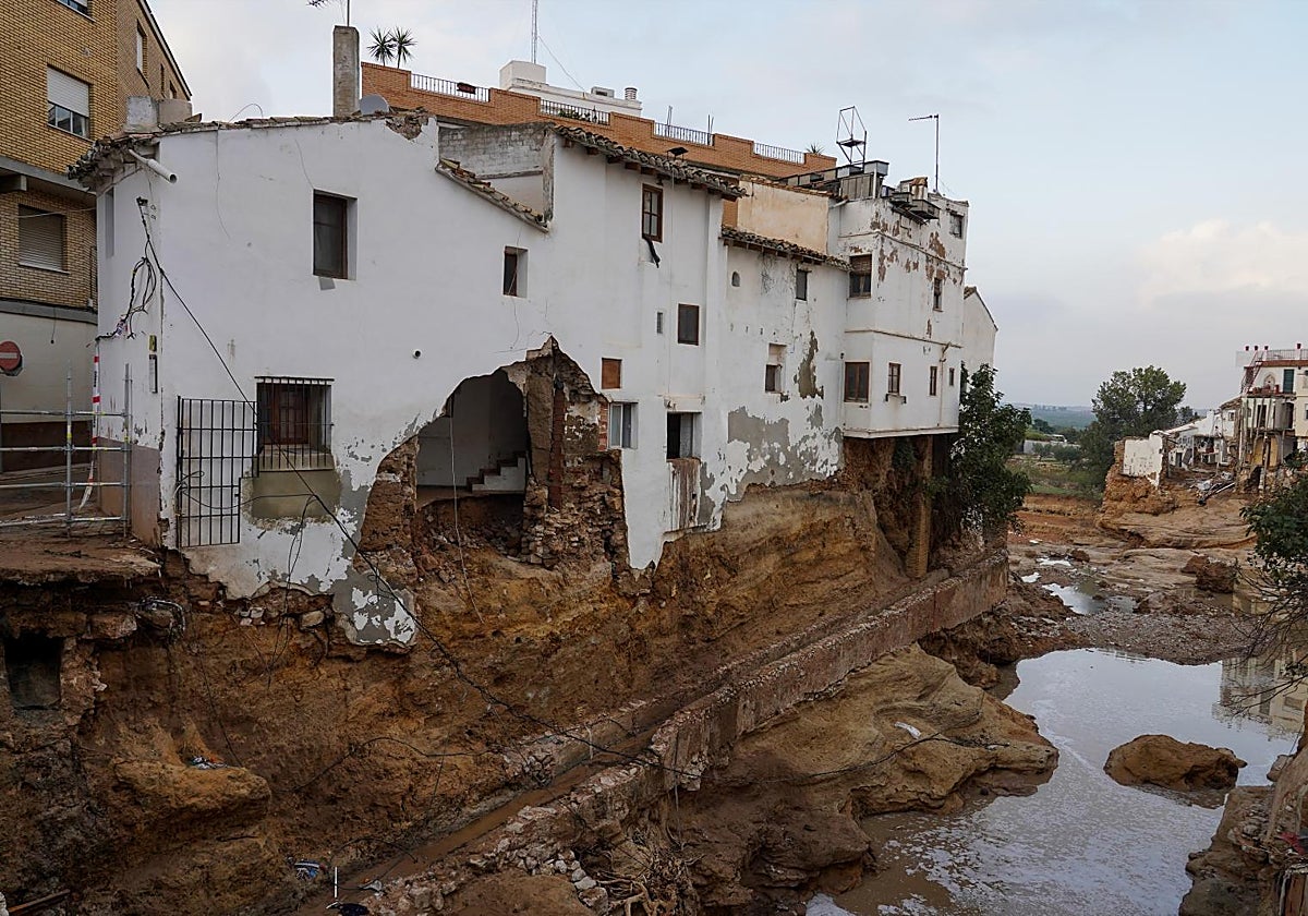 Imagen de archivo días después de la dana en la localidad de Chiva