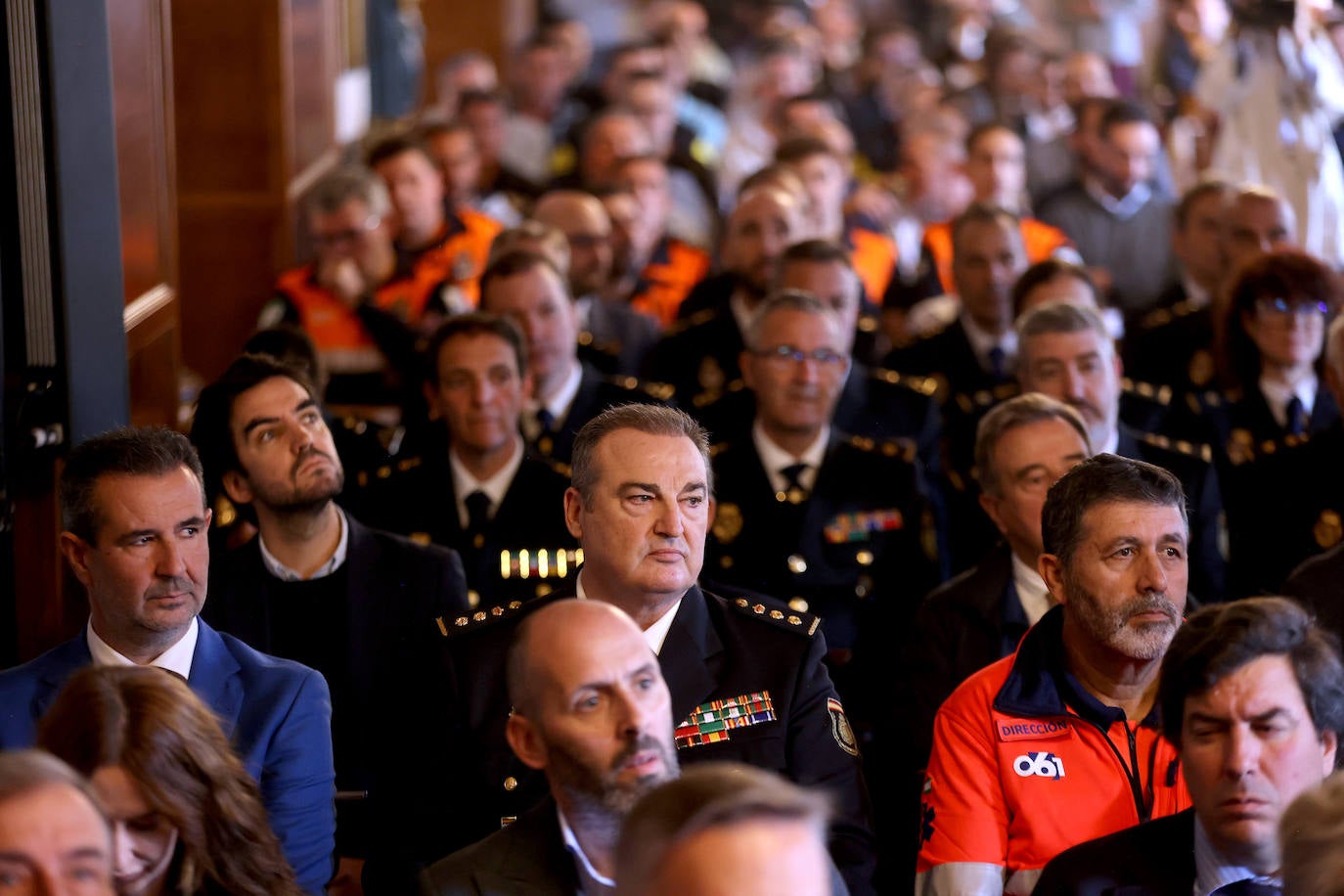 Los reconocimientos por la actuación en el incendio de la Mezquita de Córdoba, en imágenes