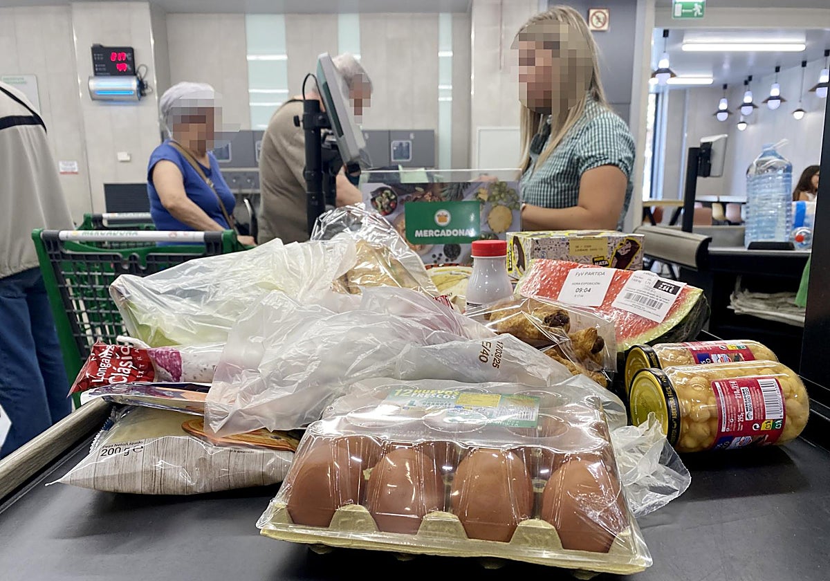 Imagen de archivo tomada en un supermercado de Mercadona