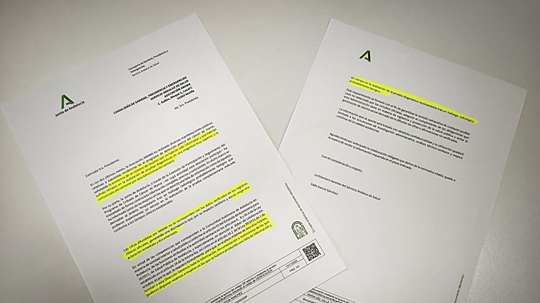 Reproducción del escrito enviado por Valle García a Ángela Claverol