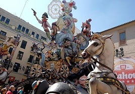 Los artistas falleros se revuelven contra Vox por afirmar que «ya reciben suficientes ayudas»