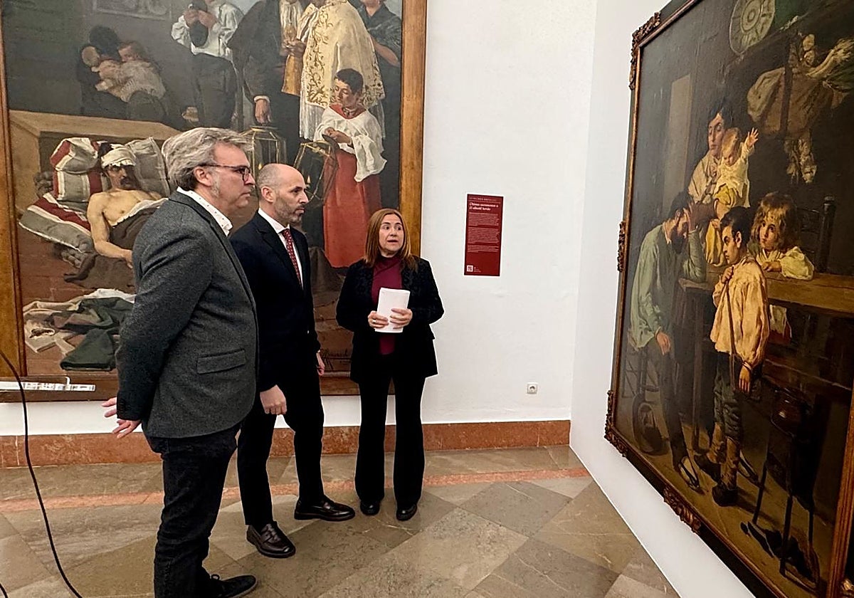 Exposición de obras de Rafael Romero de Torres en el Museo de Bellas Artes de Córdoba