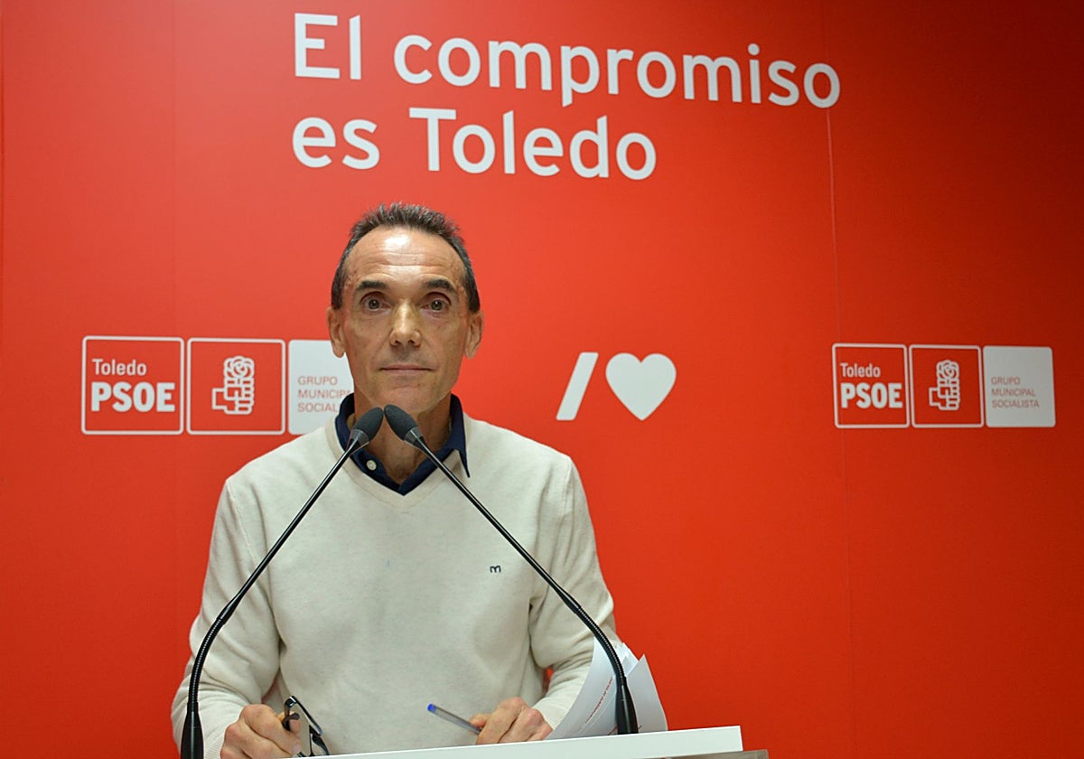 Carlos Vega, concejal socialista en el Ayuntamiento de Toledo