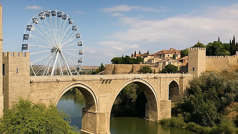 «A Toledo ya sólo le faltaba para convertirse en una ciudad-circo la noria panorámica, la nueva ocurrencia del grupo municipal de Vox»