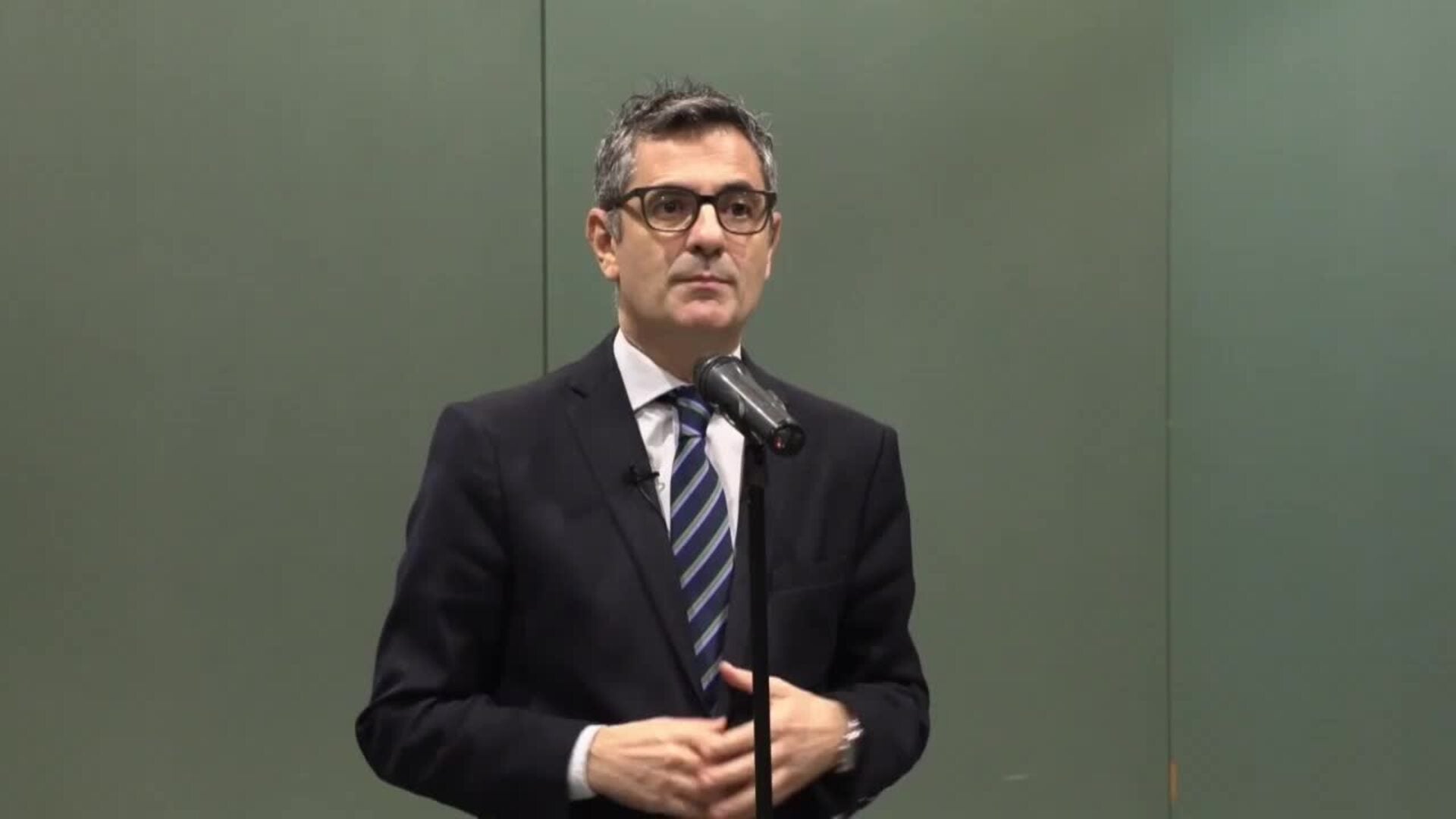 Bolaños defiende &quot;la mayor transformación de la justicia en décadas&quot;, que no ha terminado