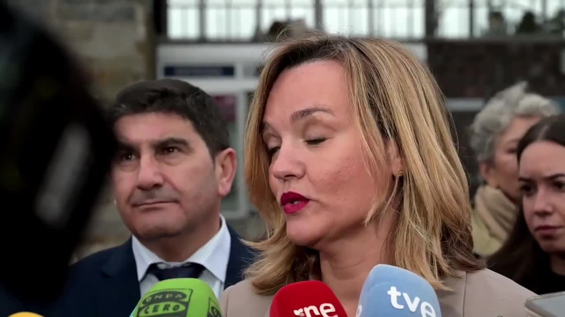 Pilar Alegría: &quot;Los cuadernos con dinero negro se quedaron en la época del PP&quot;