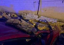 Un colegio de Cartaya suspende sus clases este viernes por los daños de la borrasca 'Claudia'