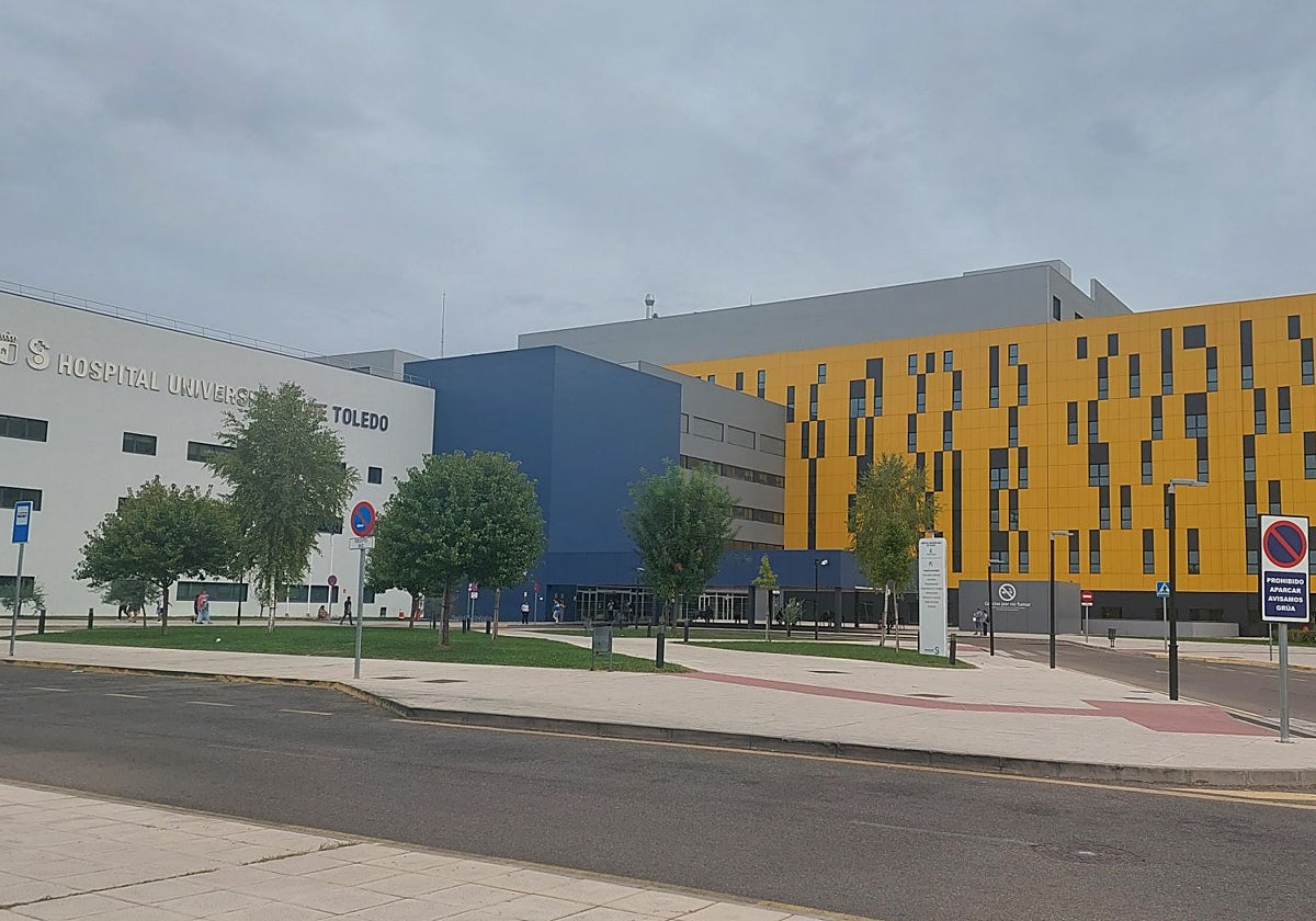 Hospital Universitario de Toledo, donde ha sido trasladado el herido