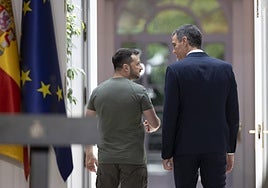 Sánchez y Zelenski se reunirán en Madrid el próximo martes por la tarde