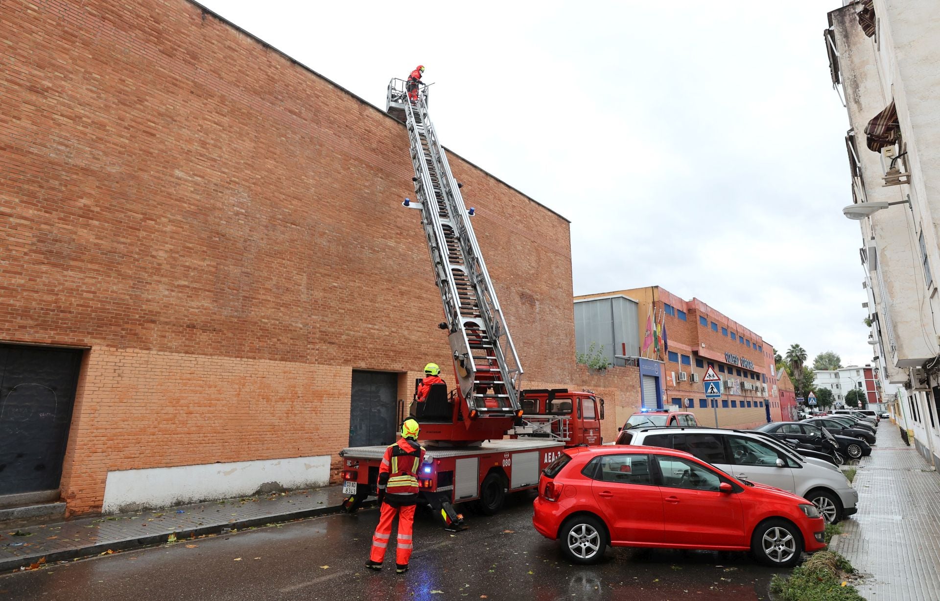 Los efectos de la borrasca Claudia en el Sector Sur de Córdoba, en imágenes