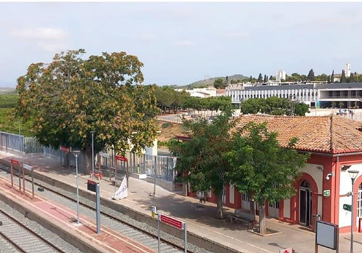 Imagen del tramo Aldaia-Loriguilla de la línea C-3, tras la reconstrucción