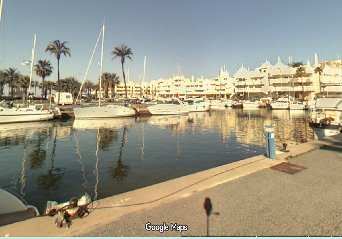 El pantalán donde halló el cadáver