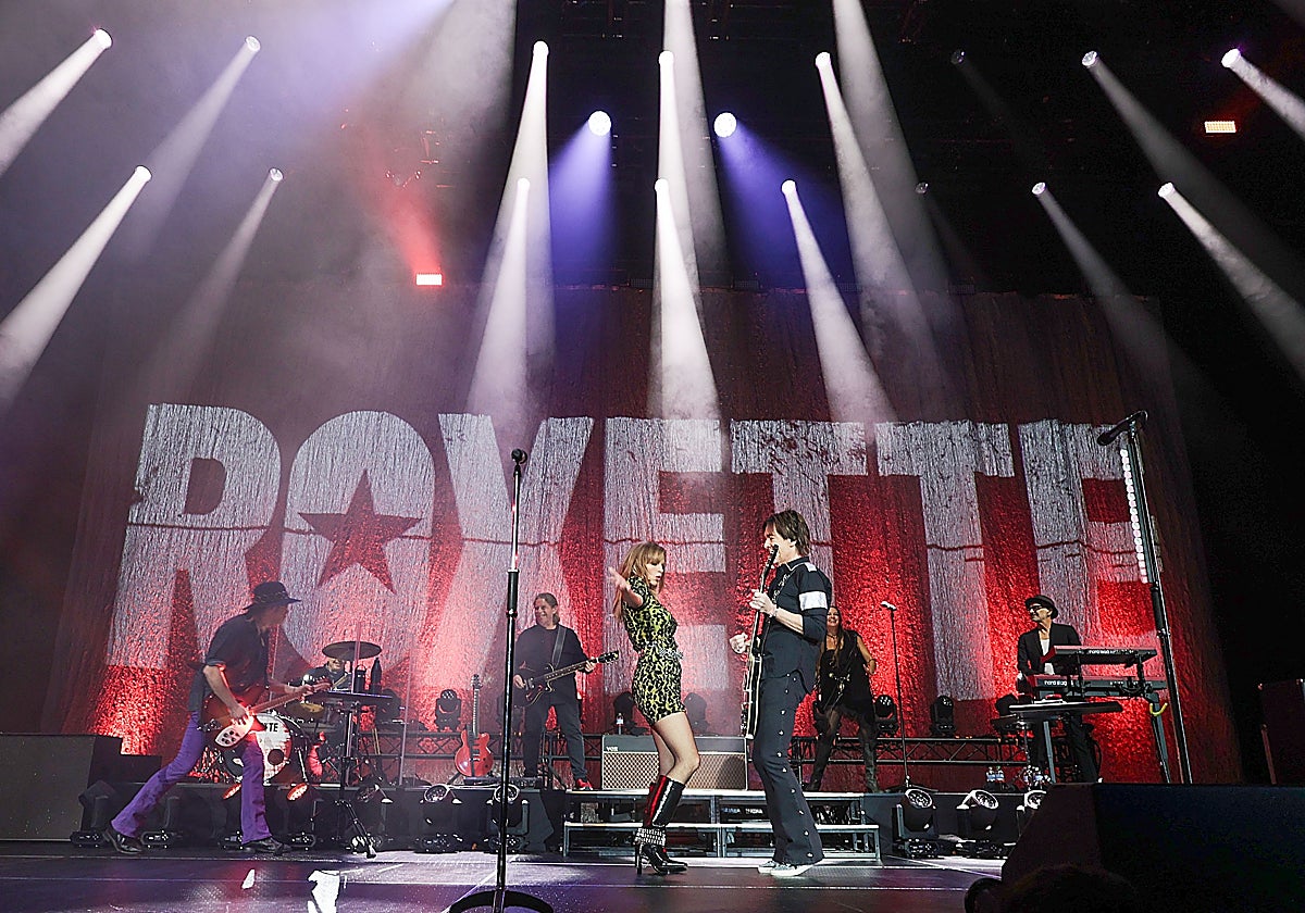 Imagen del concierto de Roxette en el Roig Arena