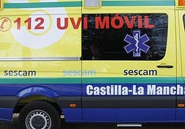 Herido un joven de 17 años tras colisionar con un camión la moto que conducía en Illescas