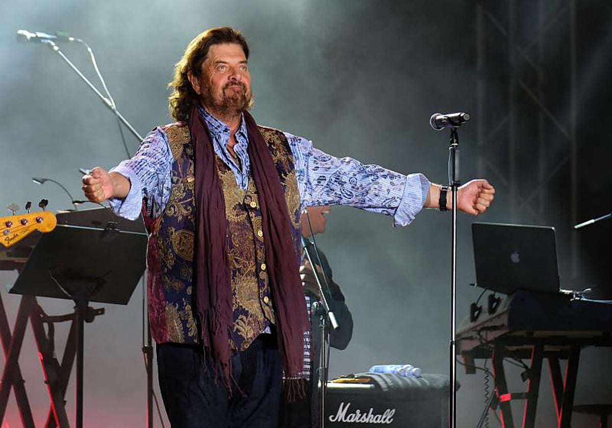 Alan Parsons, en una de sus actuaciones