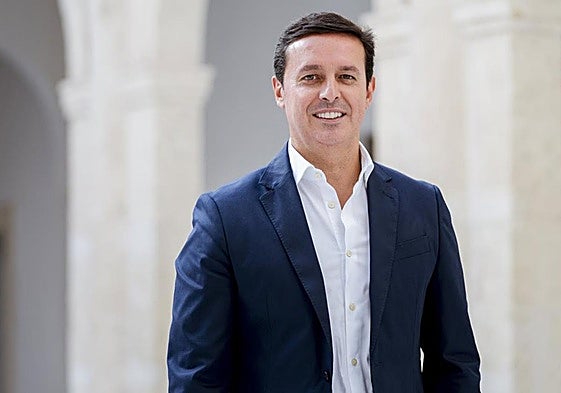 El presidente de la Diputación Provincial de Almería, Javier Aureliano García