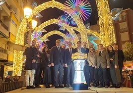 El alumbrado navideño de Puente Genil, entre los seis mejores de España por sus diseños «exclusivos»