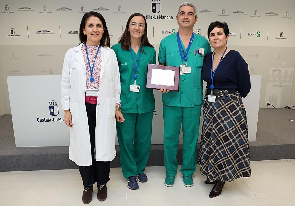 Un trabajo de Radiología del hospital de Toledo, premio a la mejor publicación internacional de los dos últimos años