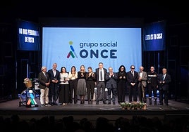 Castilla-La Mancha reafirma su avance social en la Gala de los Premios Solidarios ONCE 2025
