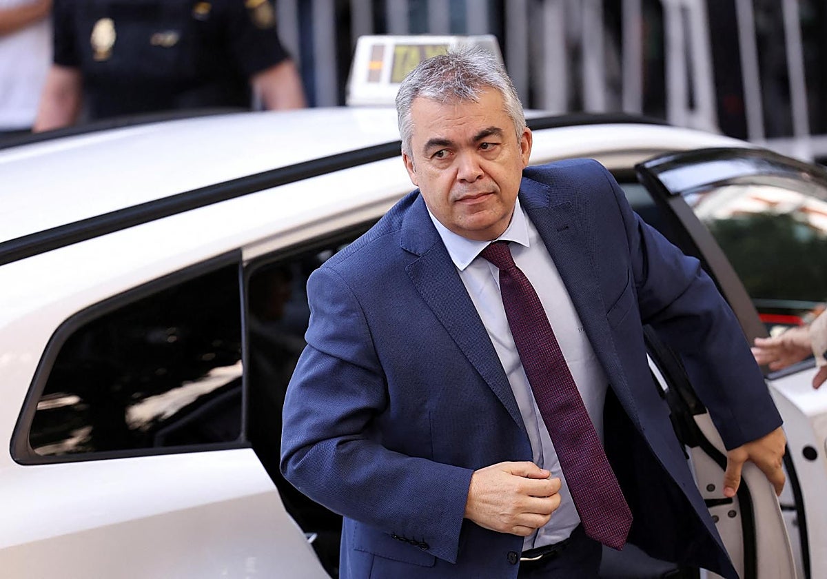 Santos Cerdán llega a declarar ante el Tribunal Supremo