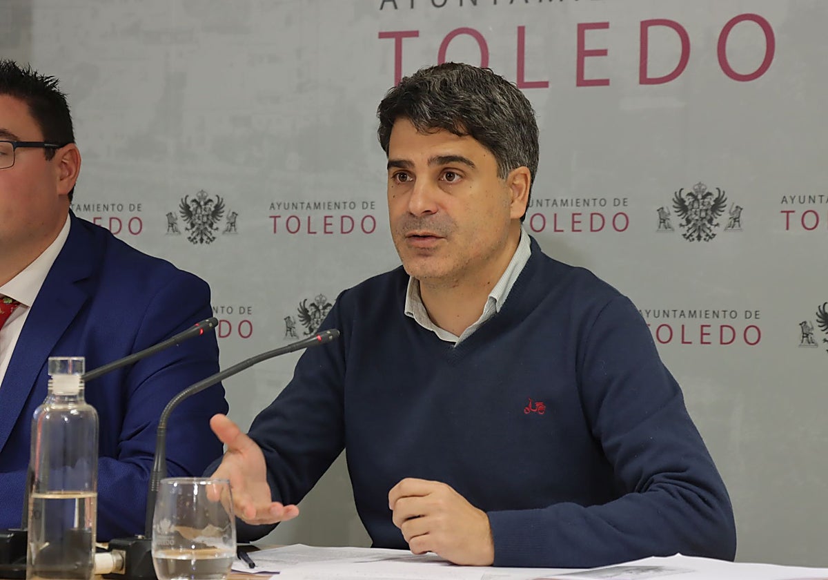 Juan José Alcalde, portavoz del equipo de gobierno del Ayuntamiento de Toledo