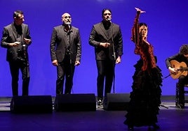 Ganadores del Concurso Nacional de Arte Flamenco 2025: Juan F. Pérez, Ángel Flores, Cristina Soler y Sara Denez